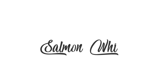 Salmon White font thumb